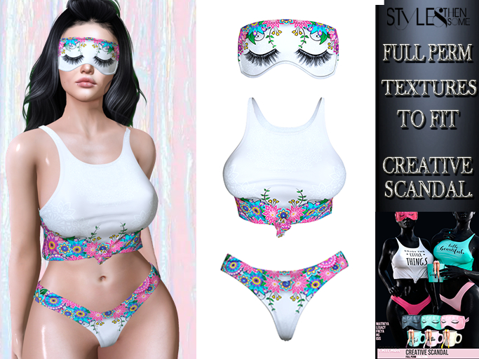 STYLES -CREATIVE SCANDAL.BIG SET 102- FULL PERM TEXTURE -v4.1