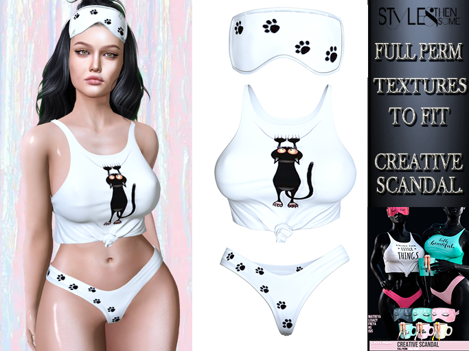 STYLES -CREATIVE SCANDAL.BIG SET 102- FULL PERM TEXTURE -v4.2