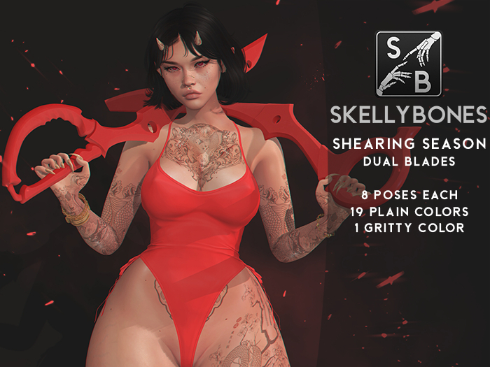 Skellybones -- Shearing Season - Holdable Dual Blades