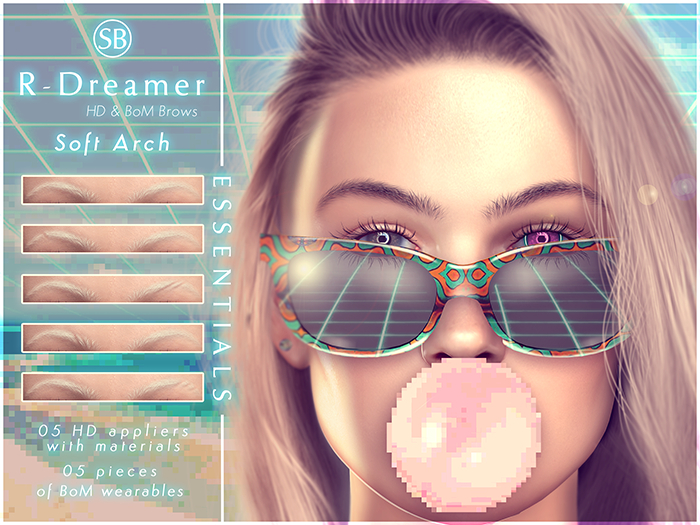 Eyebrows, LeLutka Evox: R.Dreamer.SoftArch.ESSENTIALS