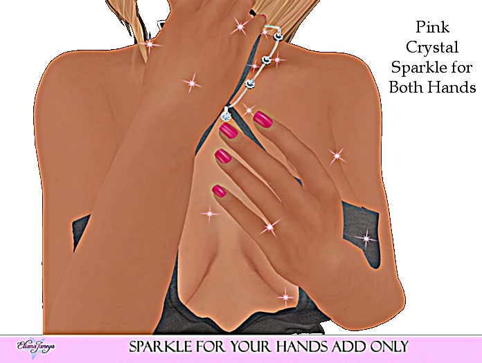 Eli's HandSparkle Pink Crystal