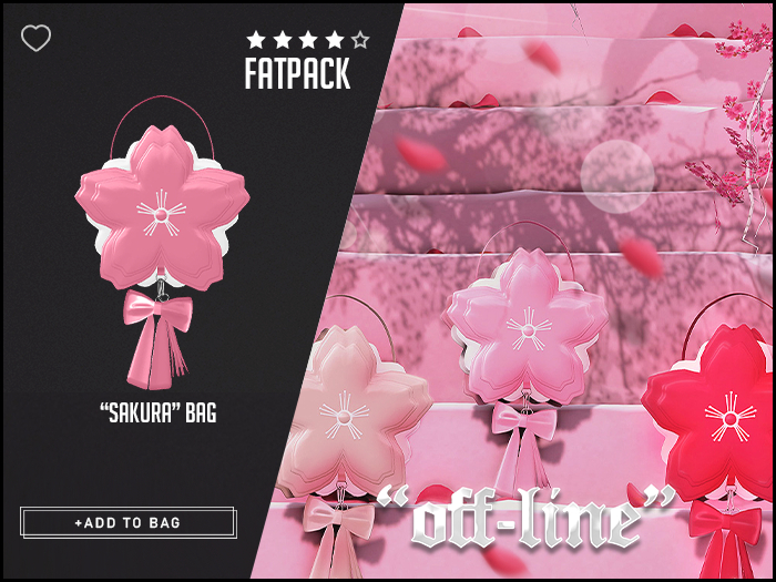 "Off-Line" x "Sakura" Bag / Fatpack