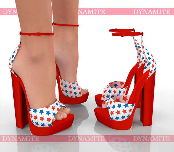 Independence Day Heels
