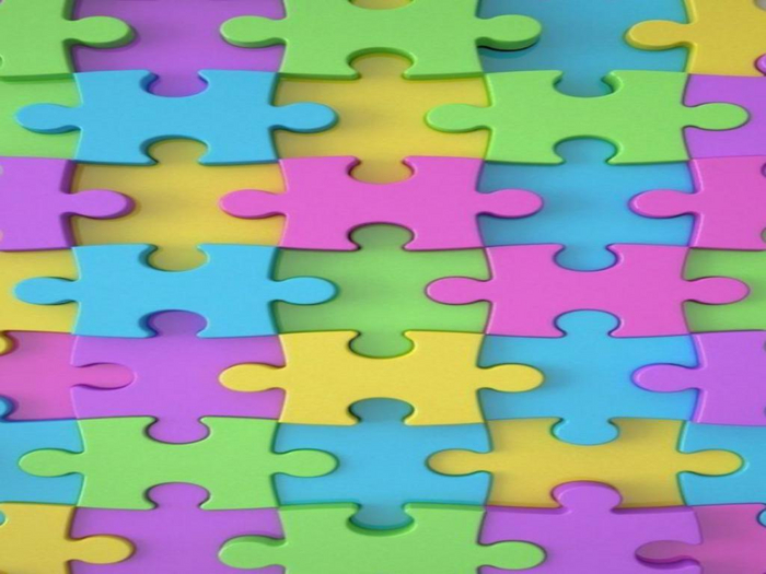 Puzzle Pieces Texture