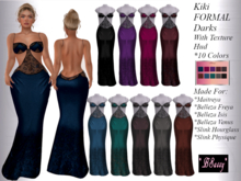 *BSASSY* KIKI FORMAL DARKS WITH TEXTURE HUD