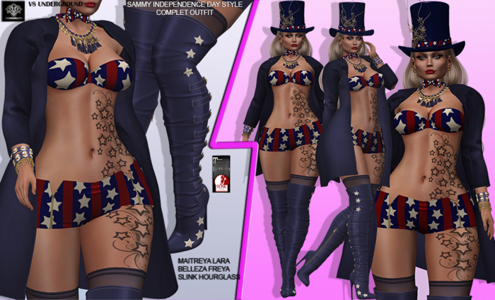 **DEMO**SAMMY INDEPENCE DAY STYLE COMPLET OUTFIT**