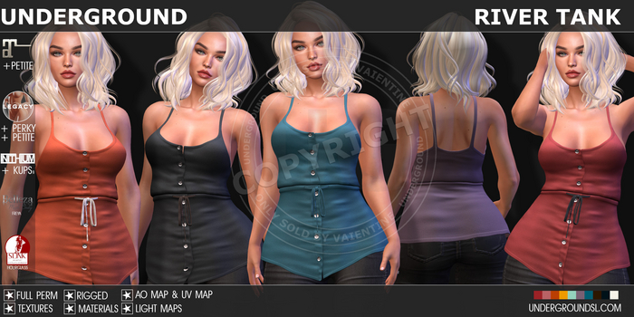 [UG MESH] RIVER TANK - FULL PERM