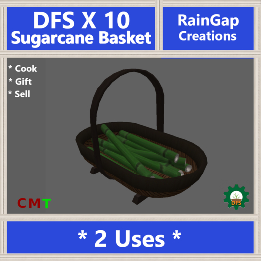 DFS SUGARCANE BASKET X 10