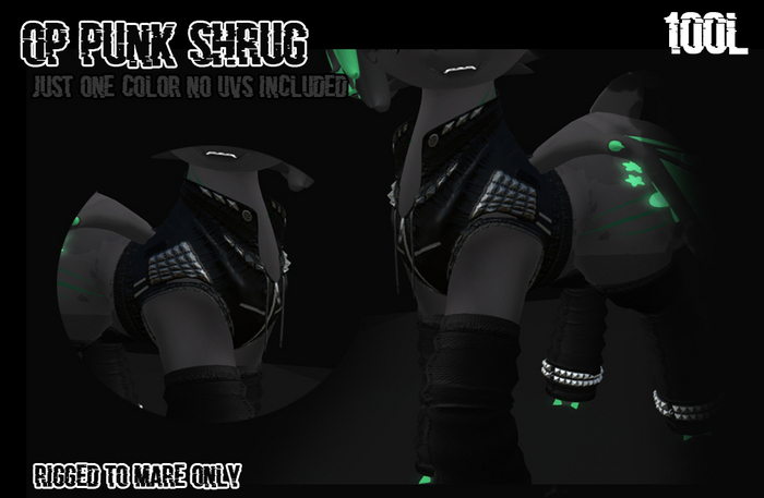 DC- OP punk shrug mare only