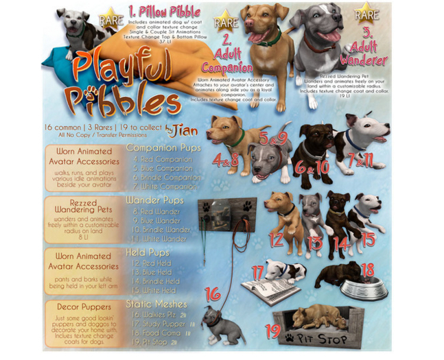 JIAN Playful Pibbles 3. Adult Wanderer RARE