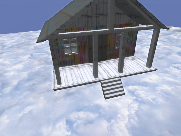 Beach Hut Rainbow Boxed