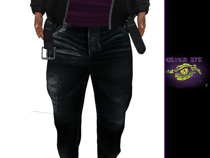 GE BELLEZA JAKE GUNMETAL JEANS