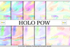 Second Life Marketplace - Holo Pow 10 Seamless Iridescent Kawaii ...
