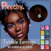 Peechy. Twinkle Earrings 
