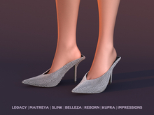 $NT Bedazzled Pumps SILVER