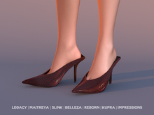 $NT Bedazzled Pumps BURGUNDY