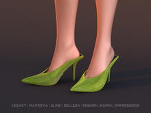 $NT Bedazzled Pumps LIME