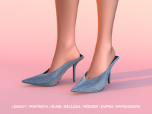 $NT Bedazzled Pumps GLACIER