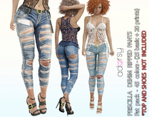 adorsy - Priscilla Denim Pants Fatpack - Maitreya/Legacy/Kupra