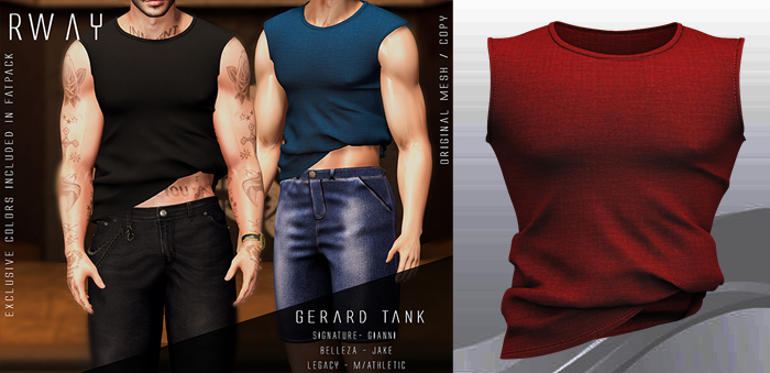RWAY - Gerard Tank Red