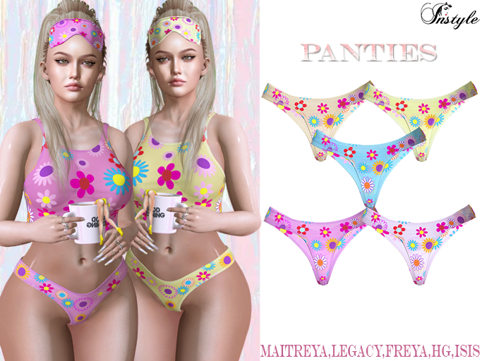 PROMO - InStyl-Panty Ella Hud color1(Maitreya,LEGACY,Freya,Hg,Isis)