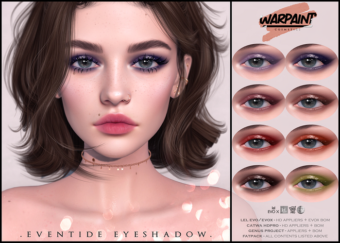 WarPaint* Eventide eyeshadow [Catwa HDPro]