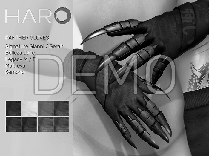 Panther Gloves DEMO