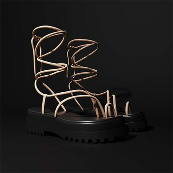 Second Life Marketplace - YVS CHUNG SANDALS NUDE