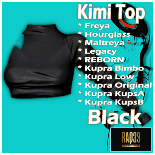 [R39] Kimi Top-Black