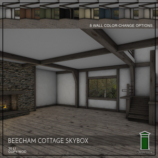 ~The Green Door~ Beecham Cottage Skybox