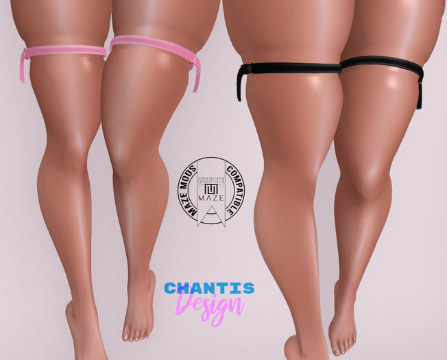 :: Garters for Soft Tighs :: 
