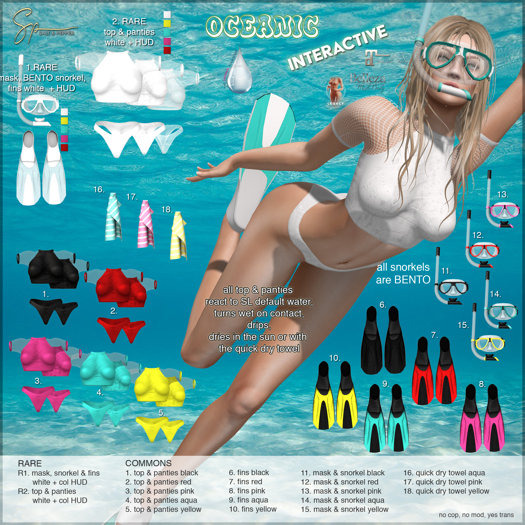 20. S&P Oceanic top & panties Freya RARE