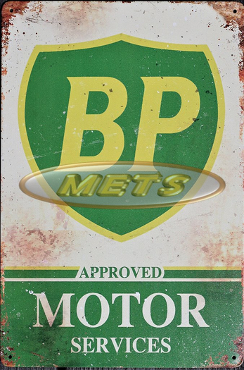 Vintage Sign - BP Motor service
