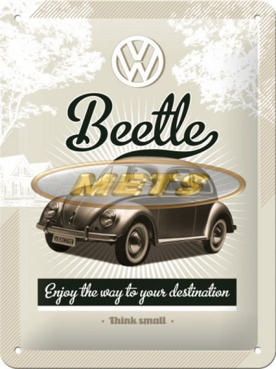 Vintage Sign - VW Beetle
