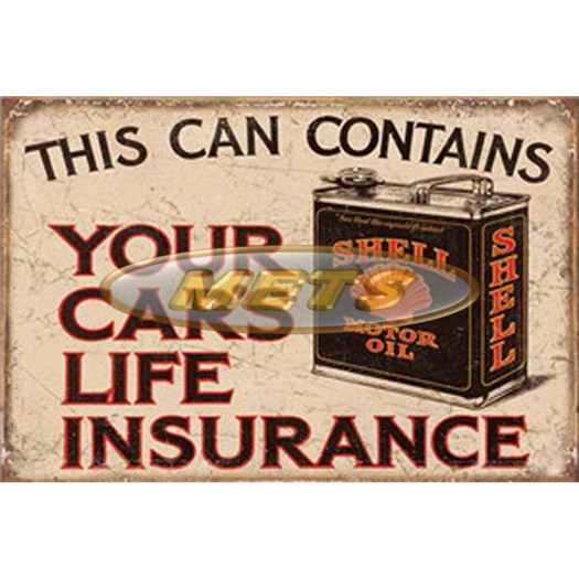 Vintage Sign - Shell motor oil