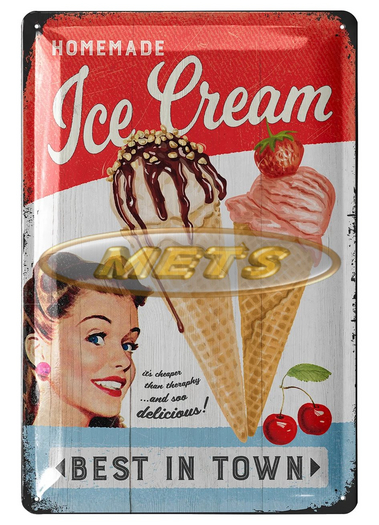 Vintage Sign - Ice Cream