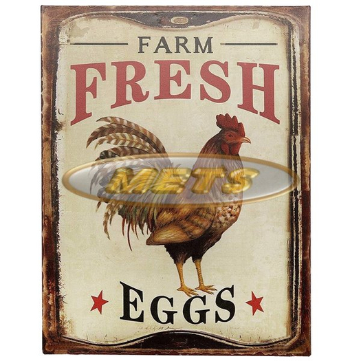 Vintage Sign - Fresh Eggs