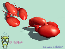 OhMyMesh! Kawaii Lobster - Full Perm Mesh