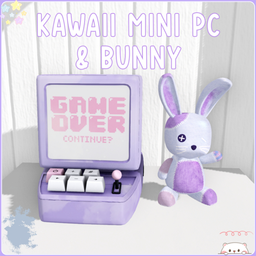 Chummies -  Kawaii Mini PC & Bunny