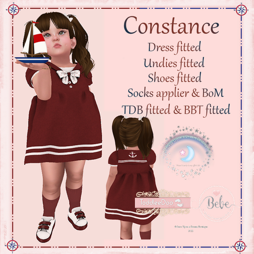 OUD Constance Red TDB BBT Fitted