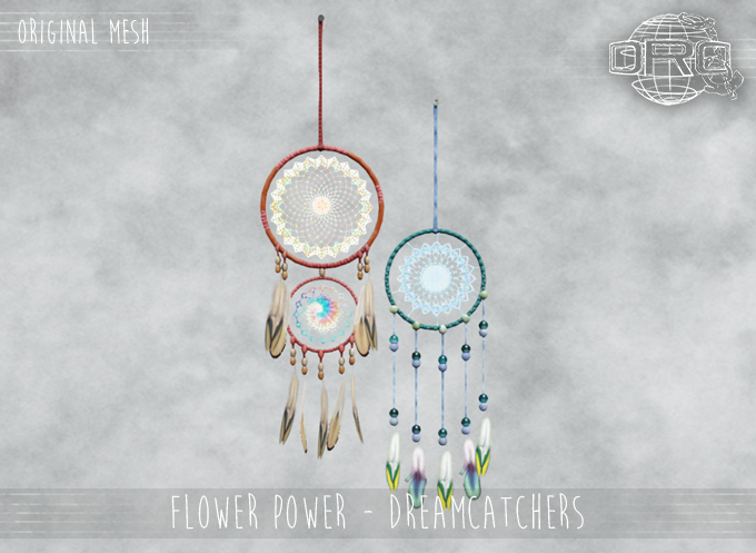 -DRD- Flower Power - Dreamcatchers