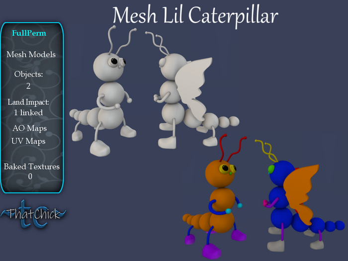 ~tc~ Mesh Lil Caterpillar FullPerm Kit