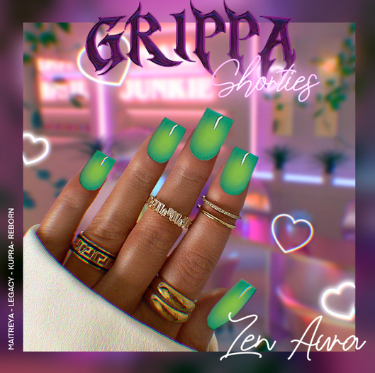 Grippa Shorties:: Zen Aura Set 