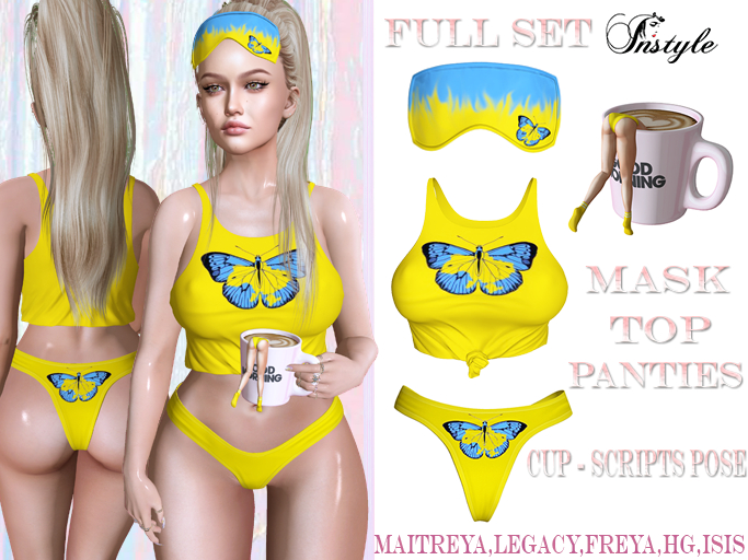 InStyl-Full Set *Glory to Ukraine*(Maitreya,LEGACY,Freya,Hg,Isis)