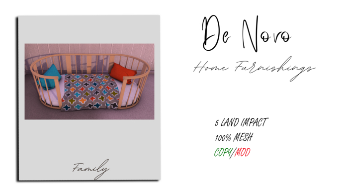 ..De Novo.. Modern Toddler Bed Box