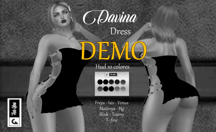 ::F:: DAVINA DRESS DEMO
