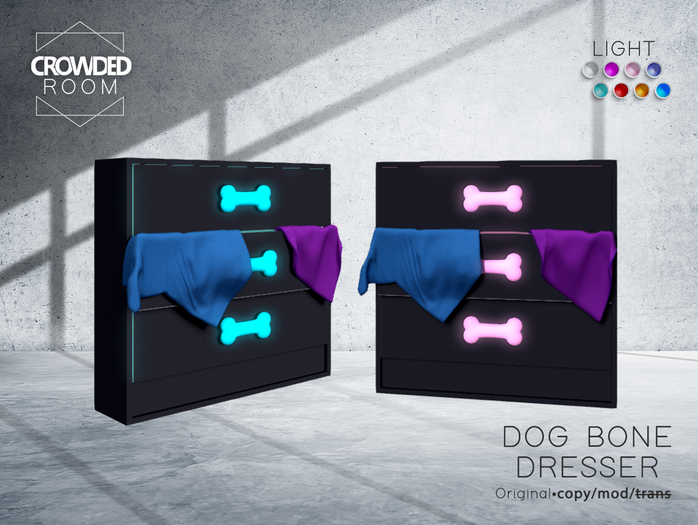 Crowded Room - Dog Bone Dresser