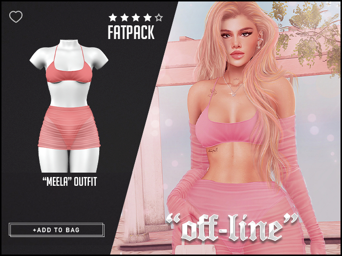 "Off-Line" x "Meela" Outfit / Fatpack