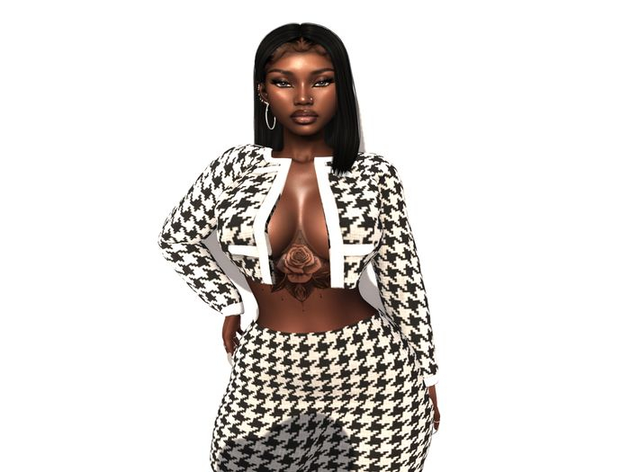 Second Life Marketplace Material Gworl Houndstooth