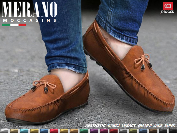 [CA] KARIO LEGACY JAKE GIANNI AESTHETIC MERANO MOCCASINS